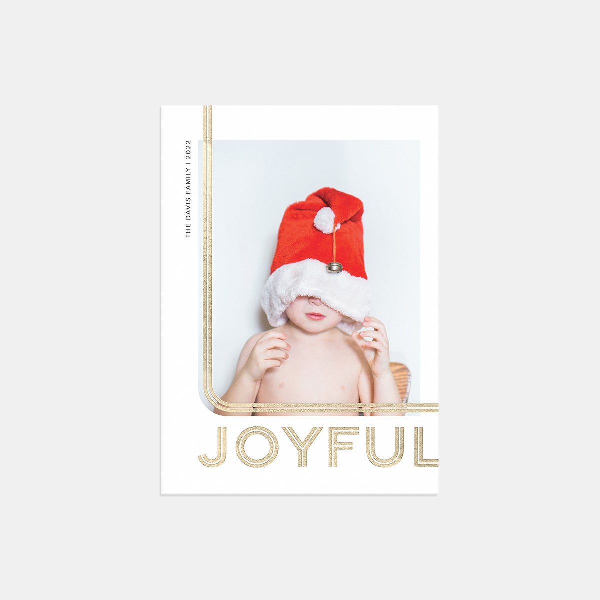 Artifact Uprising Joyful Deluxe Holiday Card