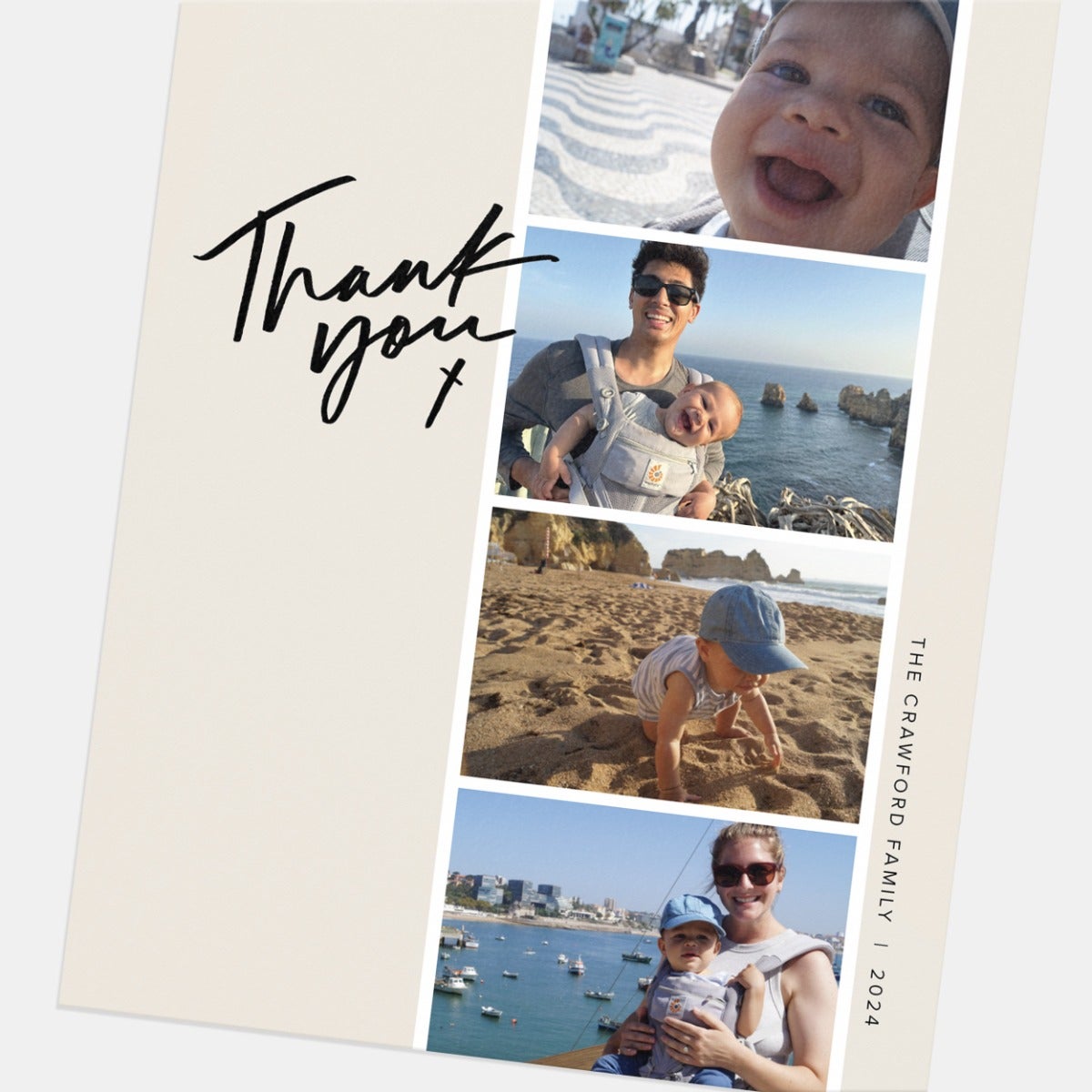 Photo Strip Thank You Card by Artifact Uprising | Cards