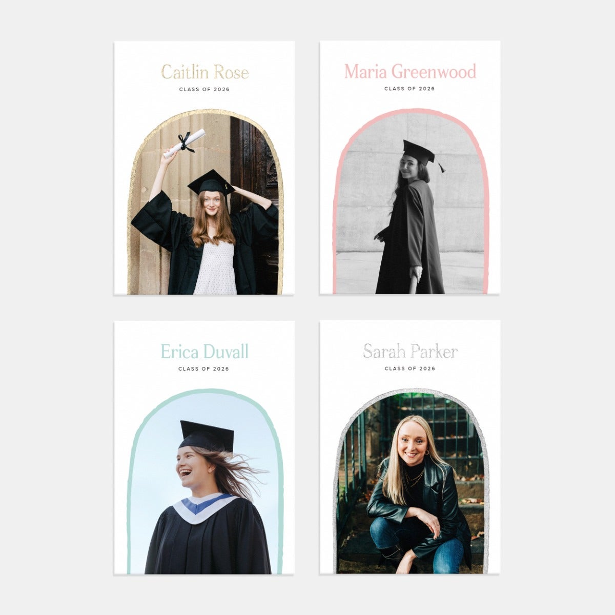 Organic Arch Graduation Announcement by Artifact Uprising | Cards