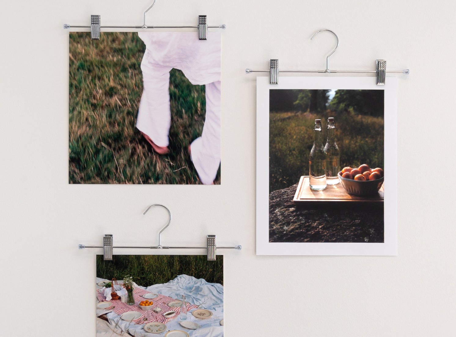 Creative photo display ideas that don't need frames